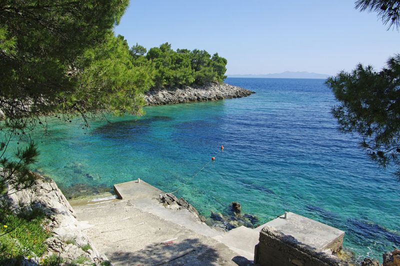 Conte Adriatic » Korcula beach