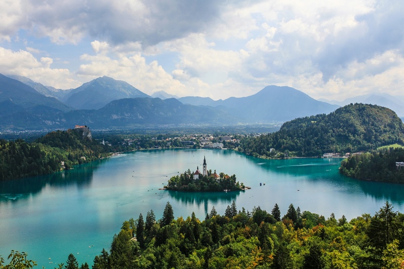 Alpska čarolija, Bled i jezero Jasna